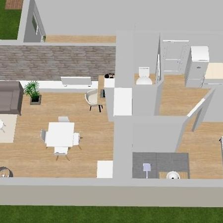 Le P'Tit Boheme, Terrasse Privative. Apartment Lanester Exterior foto